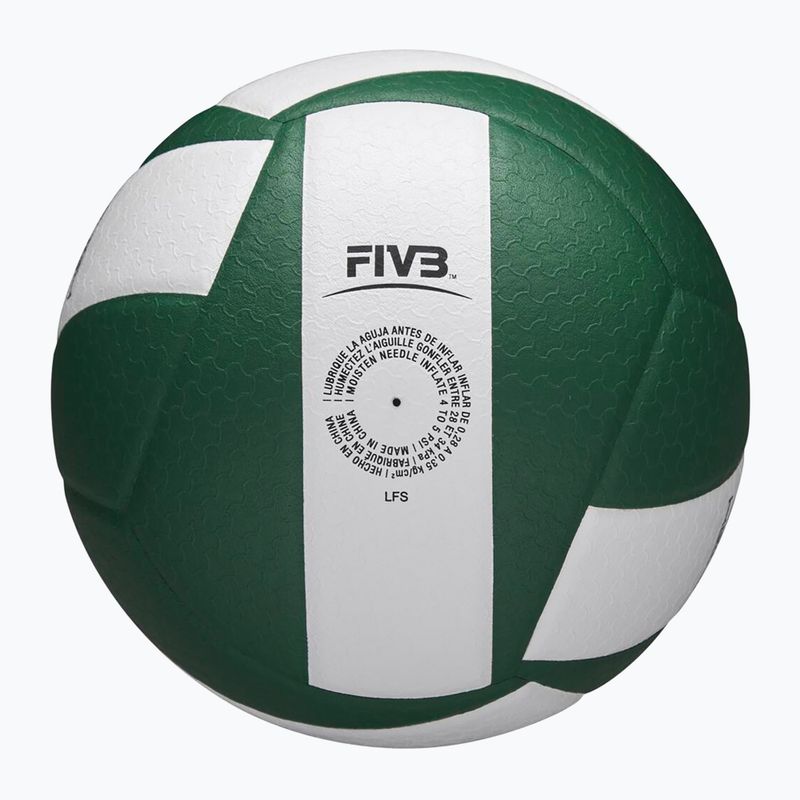 Volleyball Wilson Helix Game Ball green/white Größe 5 7