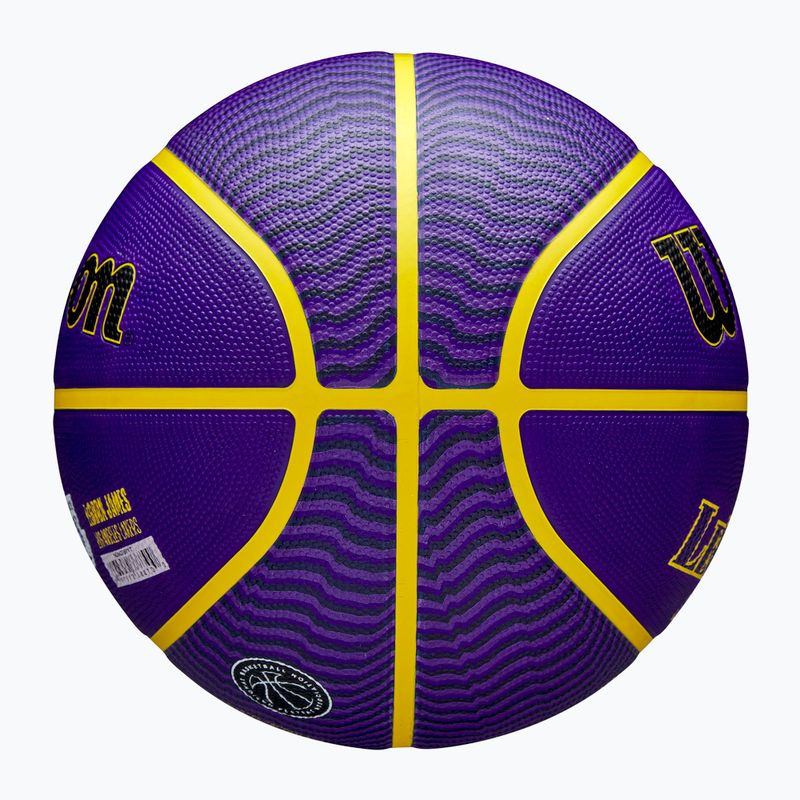 Wilson NBA Spieler Icon Outdoor Basketball Lebron blau Größe 7 8