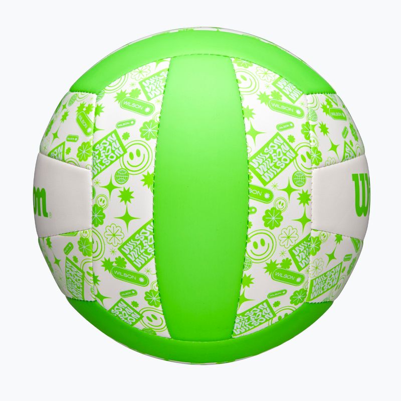 Volleyball Wilson Stamp green/white Größe 5 4