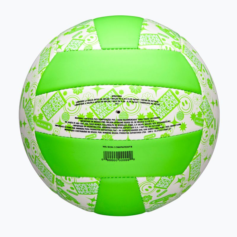 Volleyball Wilson Stamp green/white Größe 5 5