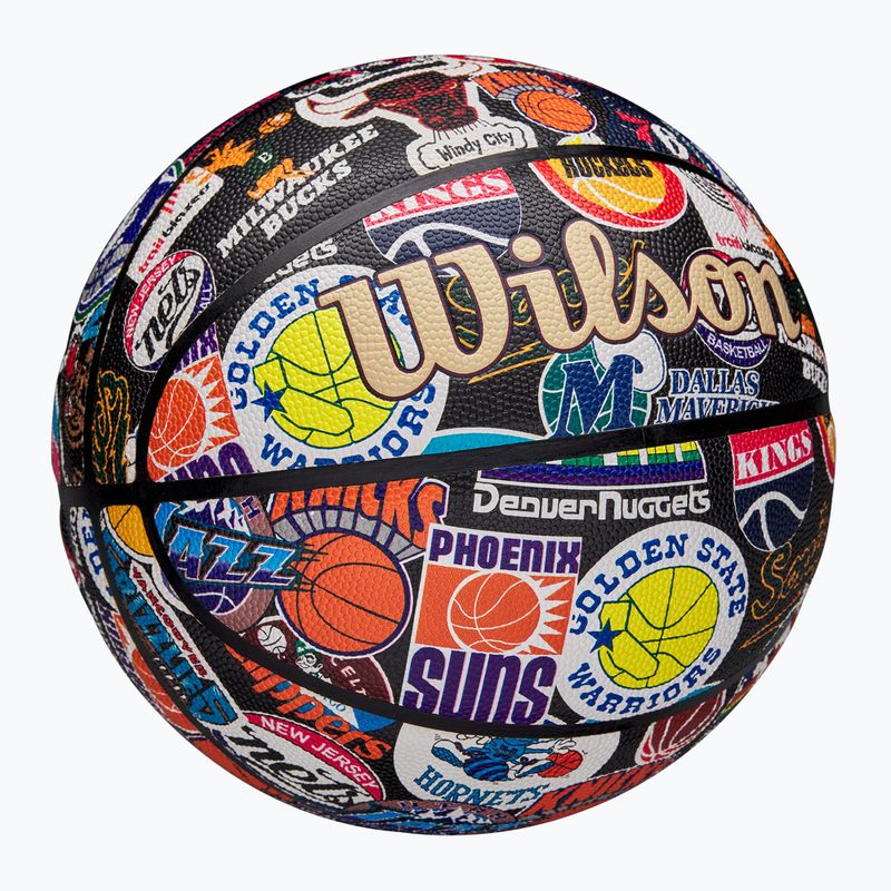 Basketball Wilson NBA All Team Retro multicolour Größe 7 2