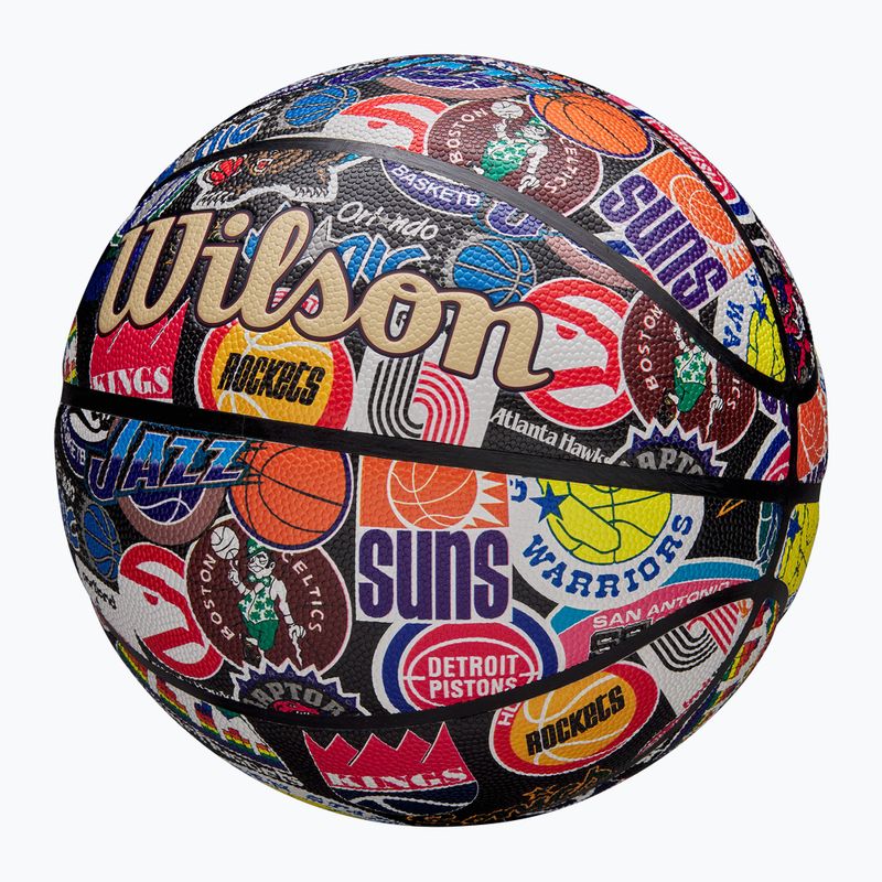 Basketball Wilson NBA All Team Retro multicolour Größe 7 3