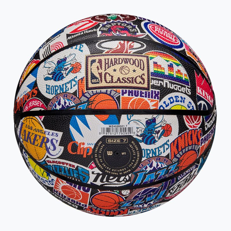Basketball Wilson NBA All Team Retro multicolour Größe 7 6