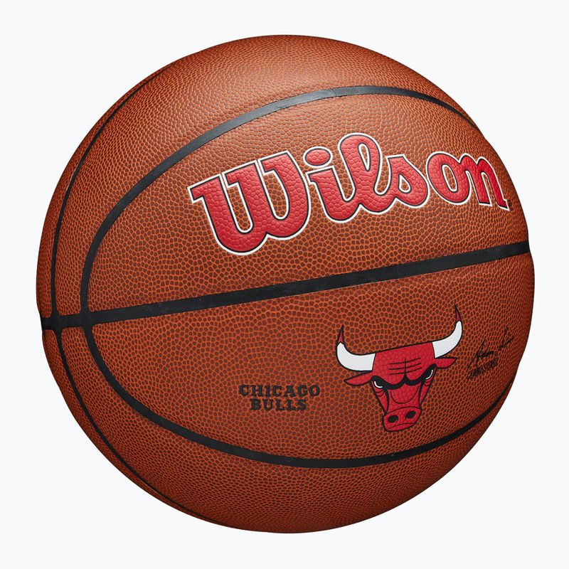 Basketball Wilson NBA Team Alliance Chicago Bulls brown Größe 7 2
