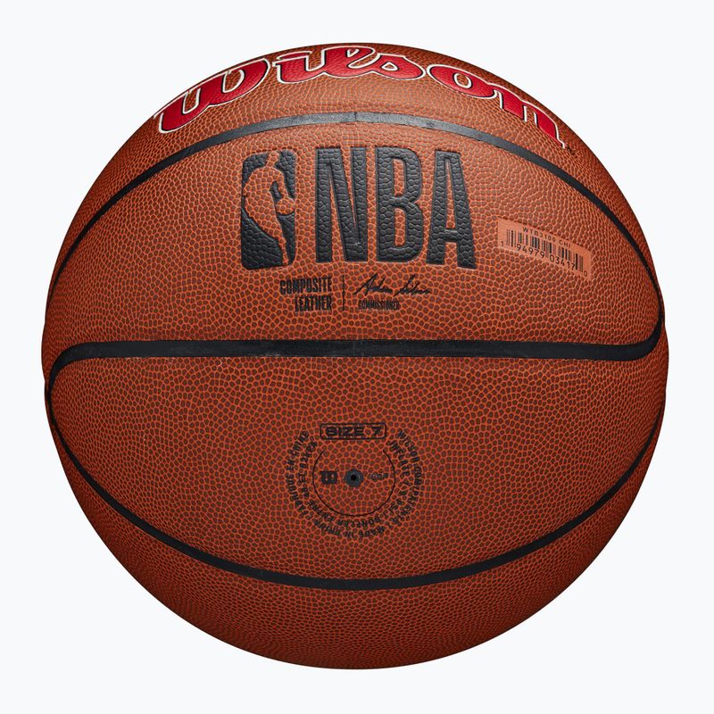 Basketball Wilson NBA Team Alliance Chicago Bulls brown Größe 7 6