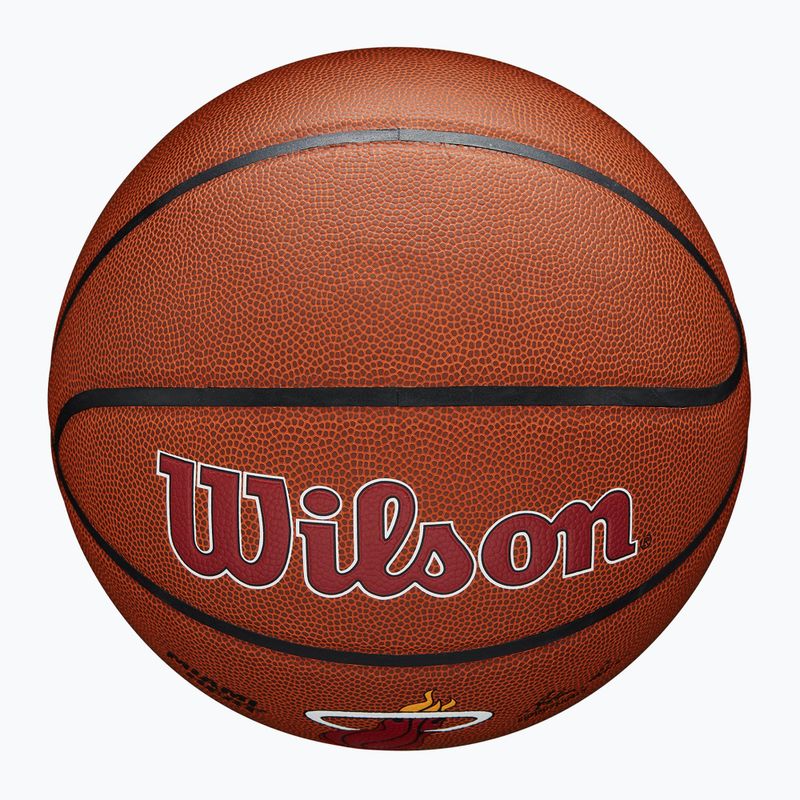 Basketball Wilson NBA Team Alliance Miami Heat brown Größe 7 5