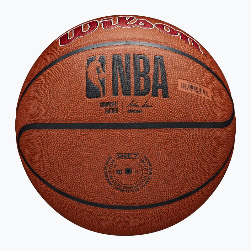 Basketball Wilson NBA Team Alliance Miami Heat brown Größe 7 6