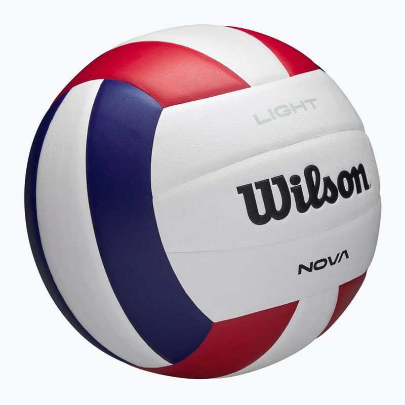 Volleyball Nova Light white/red/navy Größe 5 2