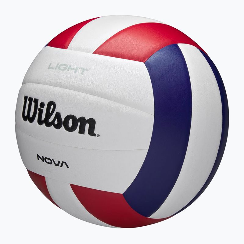 Volleyball Nova Light white/red/navy Größe 5 4