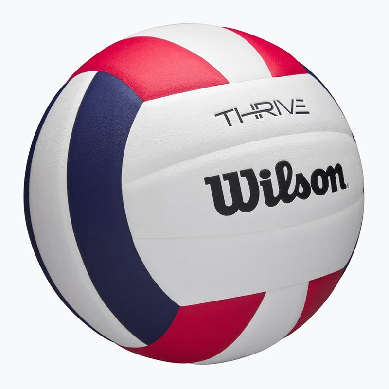 Volleyball Wilson Thrive red/white/navy Größe 5 2