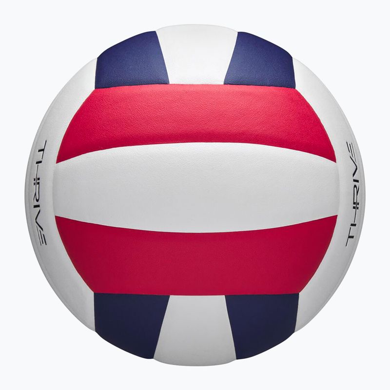 Volleyball Wilson Thrive red/white/navy Größe 5 4