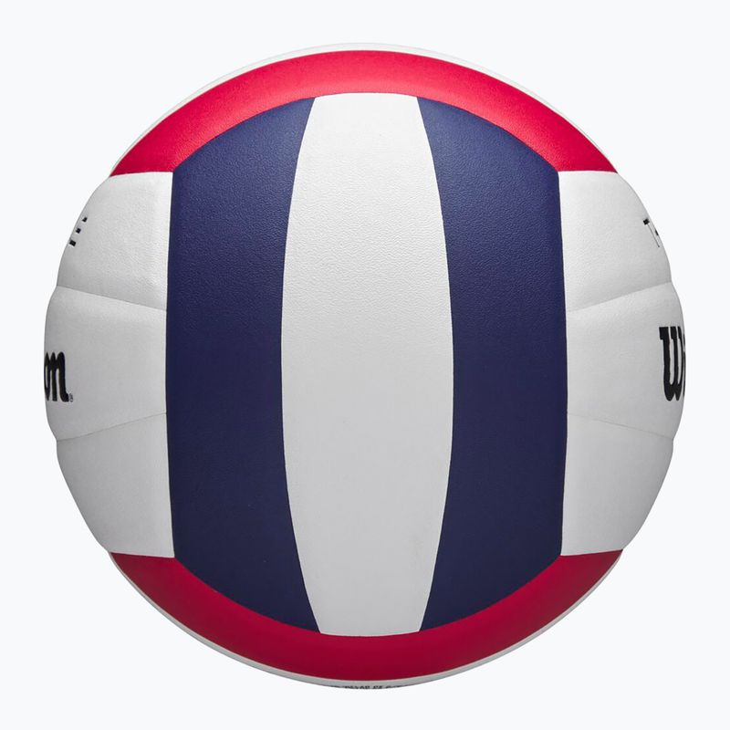 Volleyball Wilson Thrive red/white/navy Größe 5 5