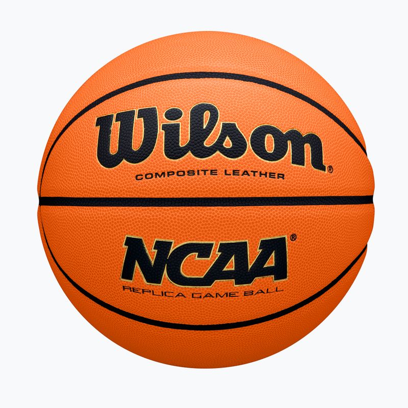 Basketball Wilson NCAA Replica Game orange Größe 7