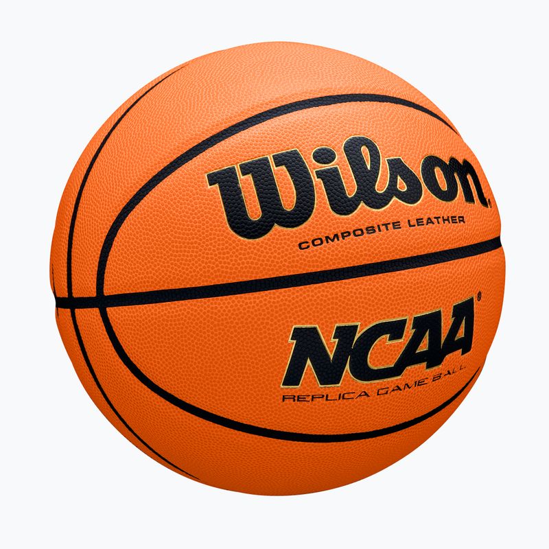 Basketball Wilson NCAA Replica Game orange Größe 7 2