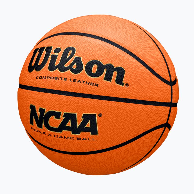 Basketball Wilson NCAA Replica Game orange Größe 7 3