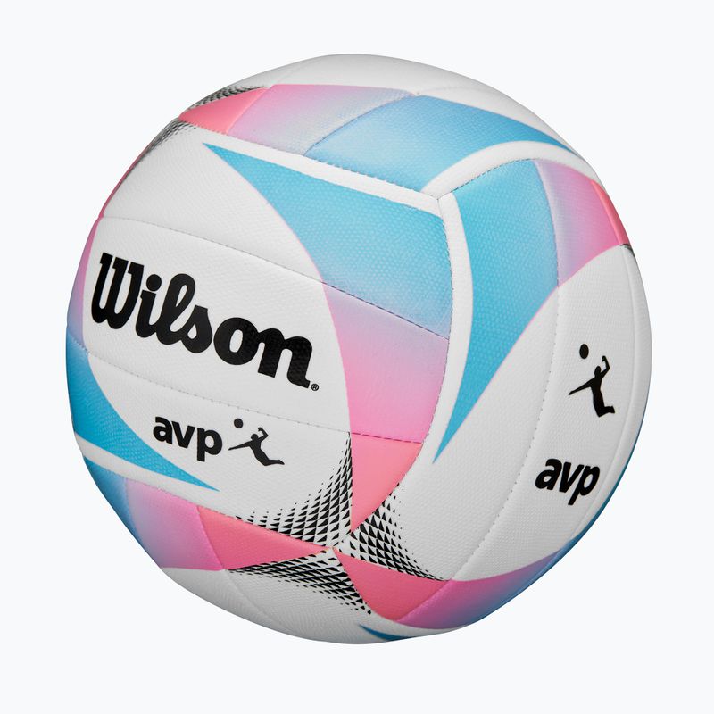 Volleyball Wilson AVP Replica Kaleidoscope white/multicolor Größe 5 3