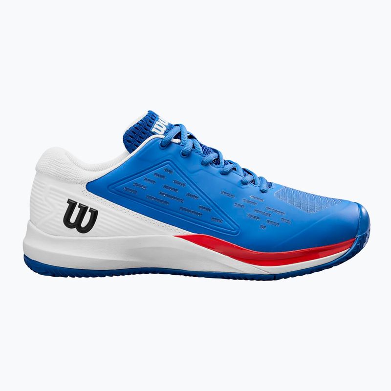 Tennisschuhe Herren Wilson Rush Pro Ace Clay deja vu blue/ white/ infrared 9