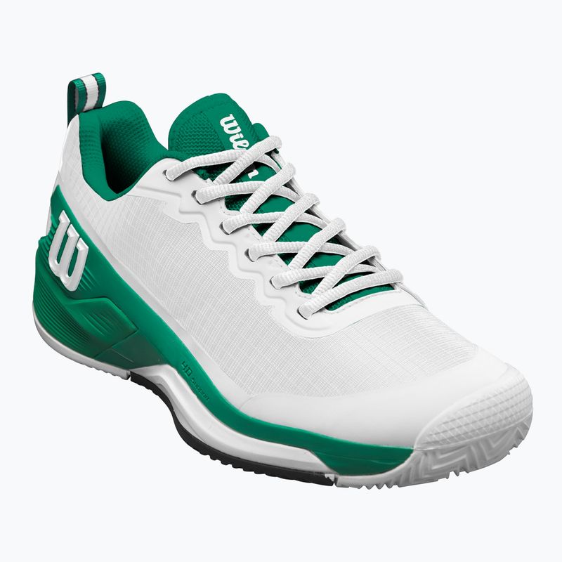 Tennisschuhe Herren Wilson Rush Pro 4.5 Clay white/ bosphorus/ black 8