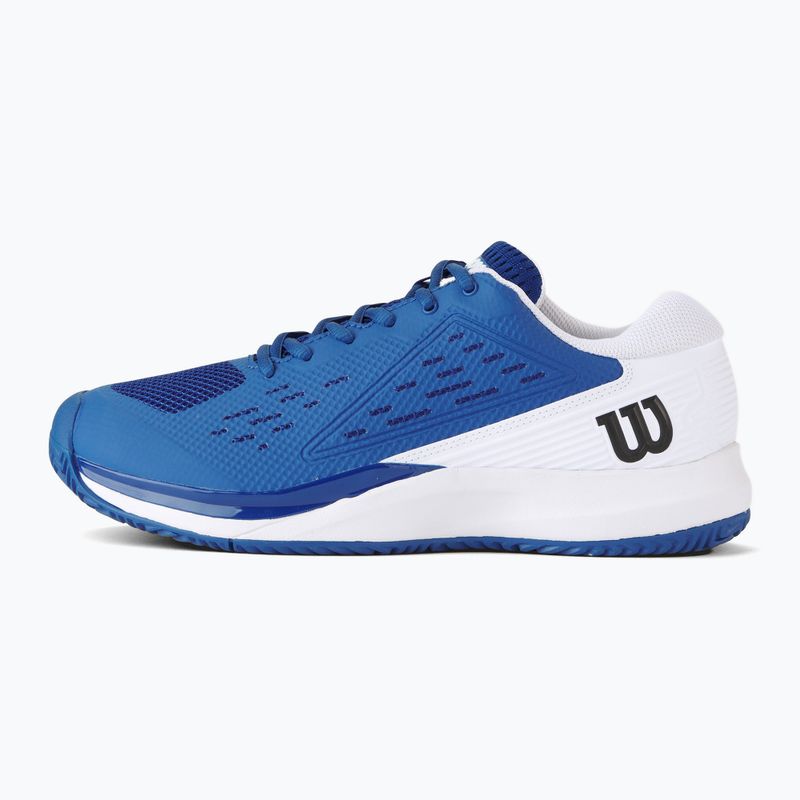 Herren Tennisschuhe Wilson Rush Pro Ace deja vu blau/ weiß/ schwarz 8