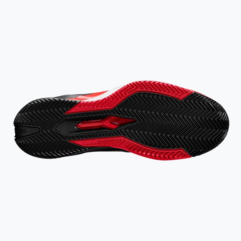 Tennisschuhe Herren Wilson Rush Pro 4.5 Clay black/ infrared/ white 5