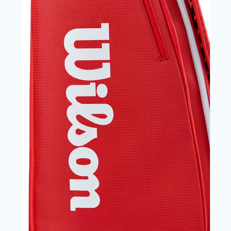 Tennistasche Wilson Super Tour Red 15PK red 14