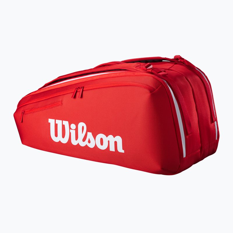 Tennistasche Wilson Super Tour Red 9PK red 2