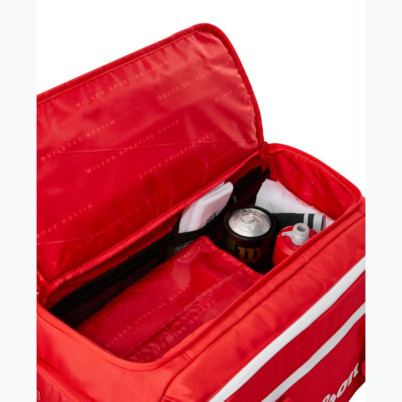 Tennistasche Wilson Super Tour Red Small Duffel red 5
