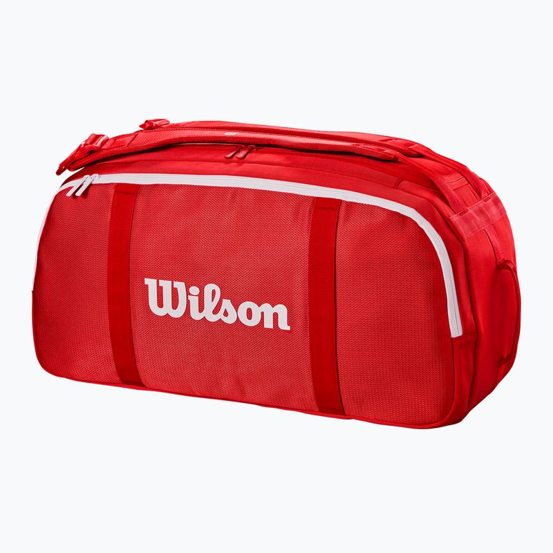 Tennistasche Wilson Super Tour Red Coaches Duffel red