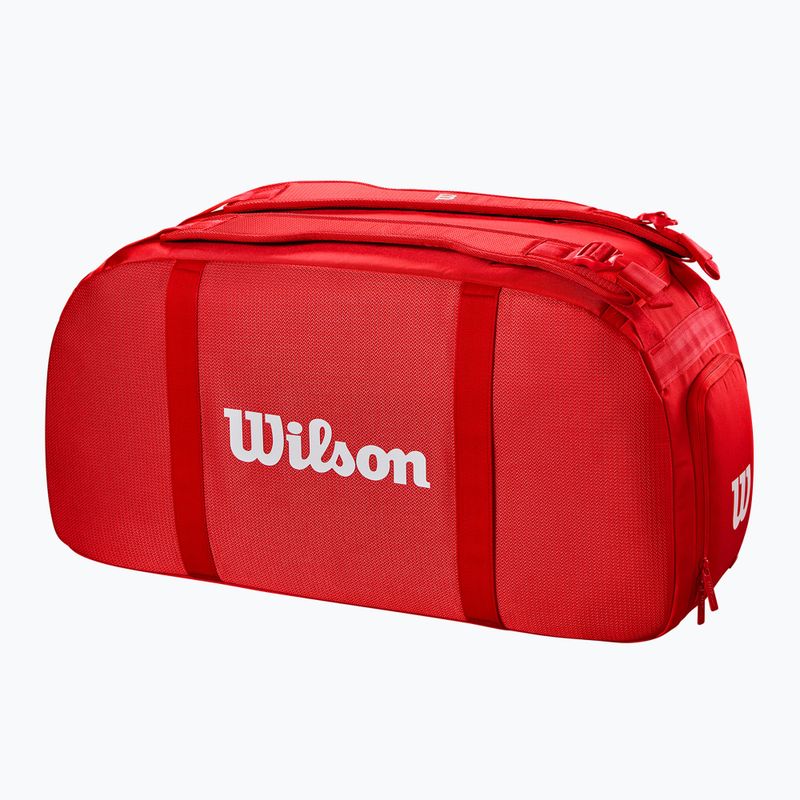 Tennistasche Wilson Super Tour Red Coaches Duffel red 2