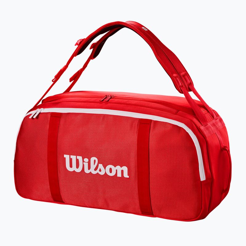 Tennistasche Wilson Super Tour Red Coaches Duffel red 3