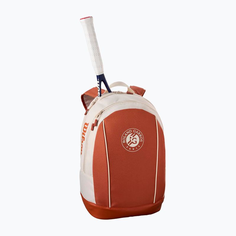 Tennis Rucksack Wilson Roland Garros Team 2025 cream/ clay 2