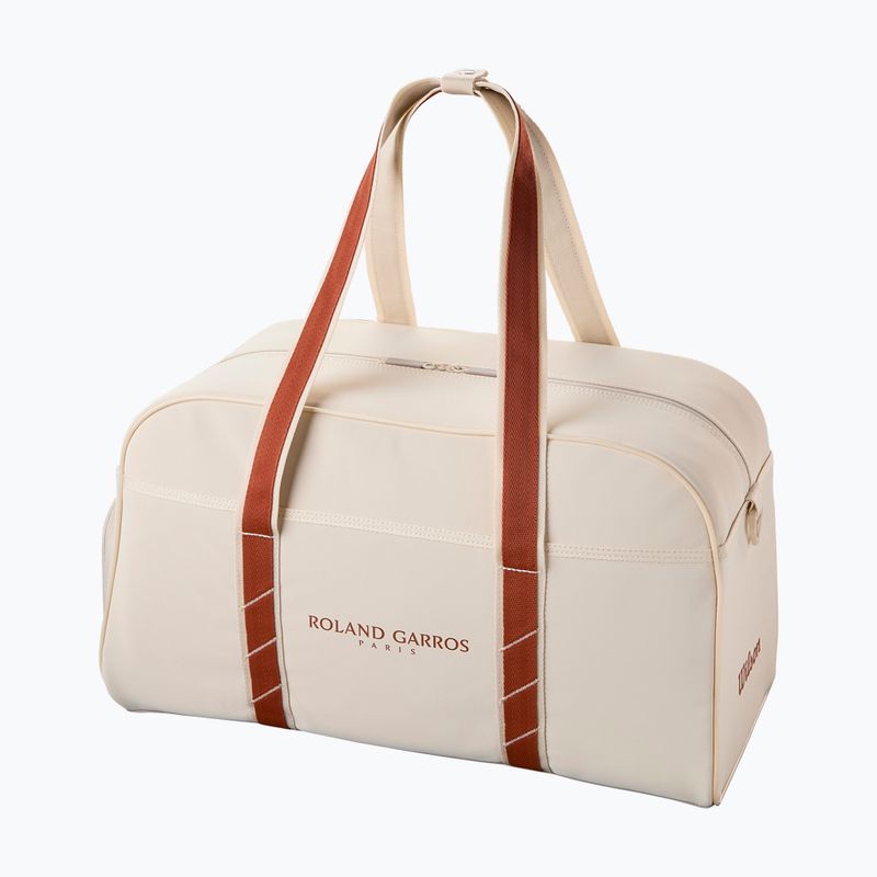 Tennistasche Wilson Roland Garros Small Duffel 2025 cream/ clay 2