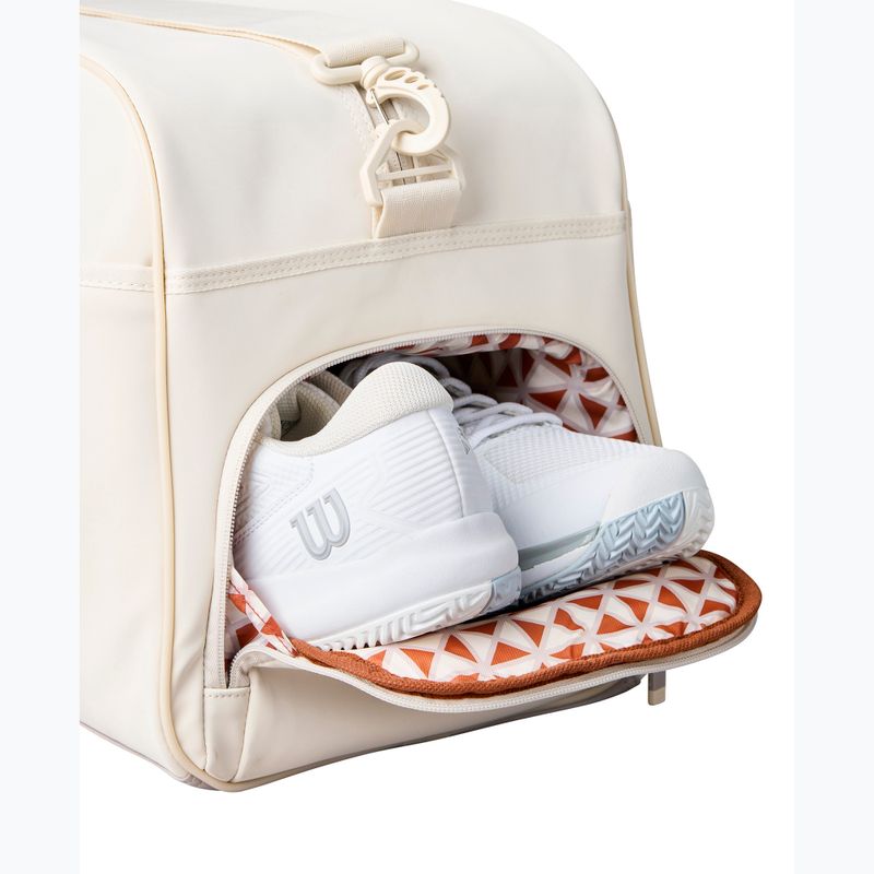 Tennistasche Wilson Roland Garros Small Duffel 2025 cream/ clay 4