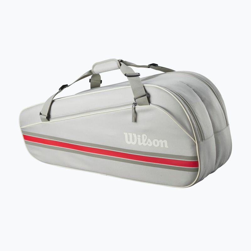 Tennistasche Wilson Team 6PK oatmilk 8