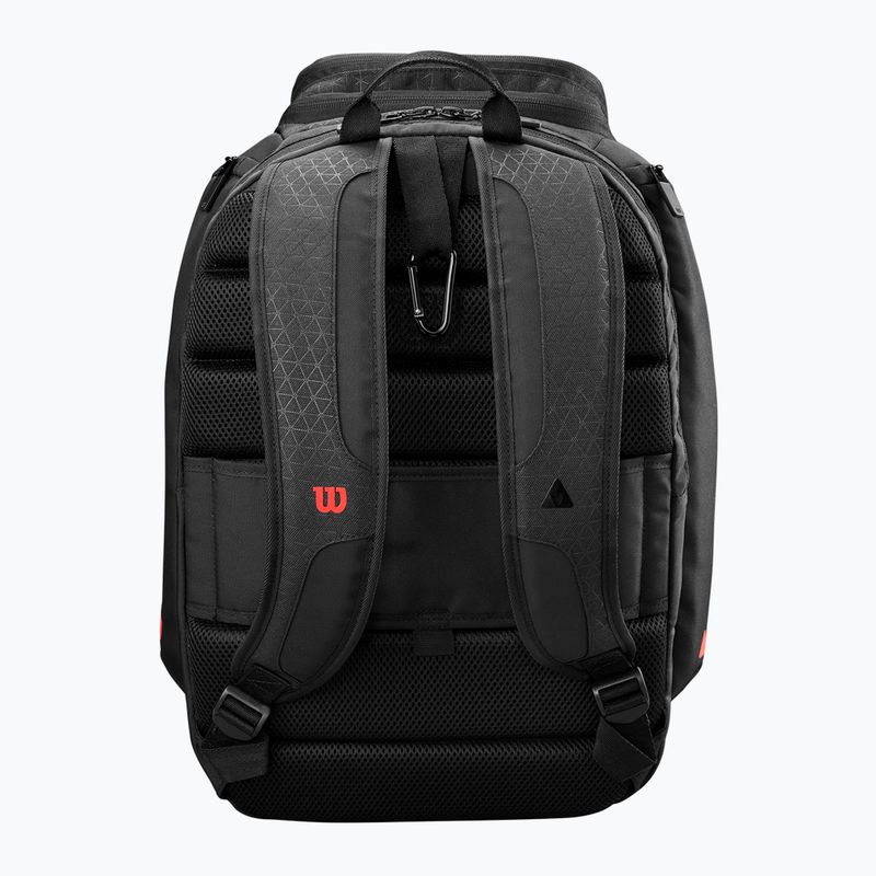 Tennis Rucksack Wilson Clash V3 Super Tour black/ infrared 3
