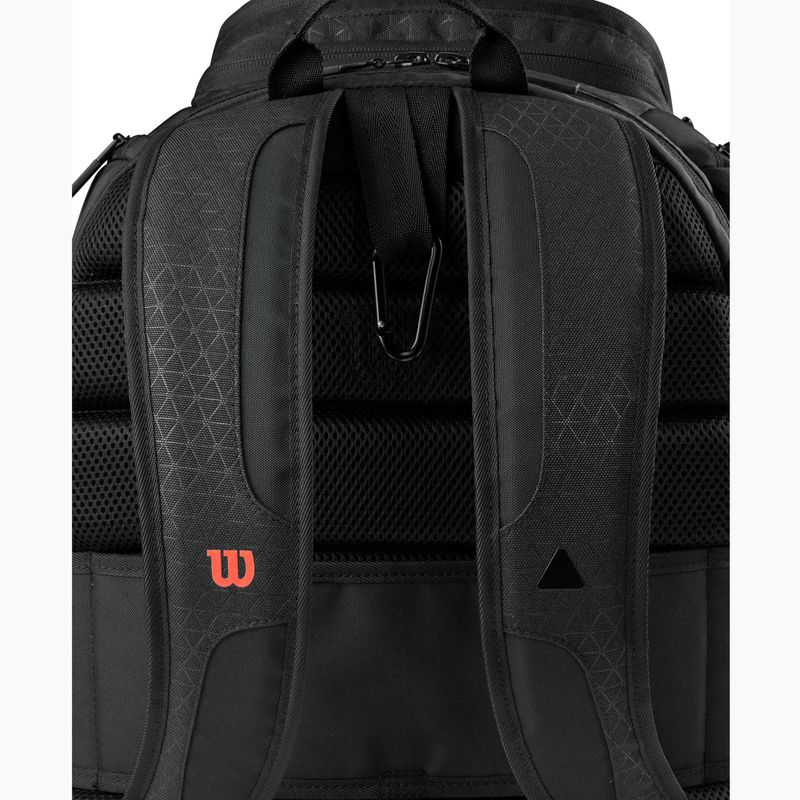 Tennis Rucksack Wilson Clash V3 Super Tour black/ infrared 5