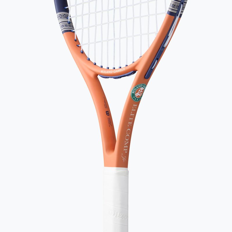 Wilson Roland Garros Elite Comp Jr 26 navy/orange Tennisschläger für Kinder 4