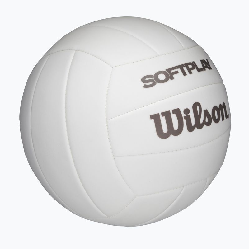 Volleyball Wilson Soft Play white Größe 5 2