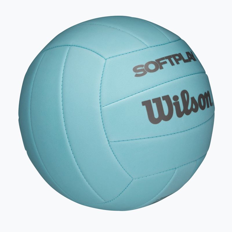 Volleyball Wilson Soft Play blue Größe 5 2
