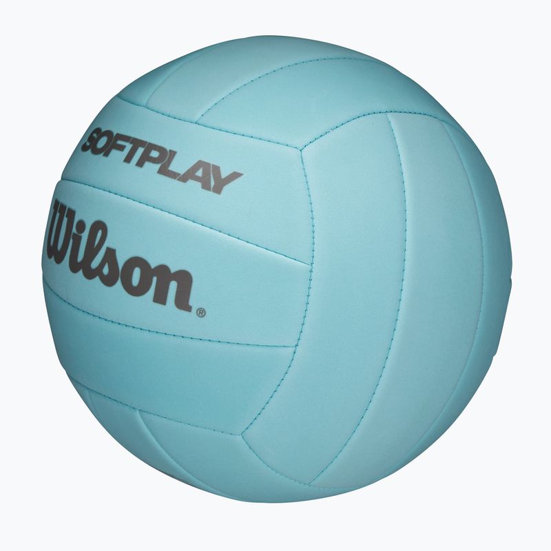 Volleyball Wilson Soft Play blue Größe 5 3