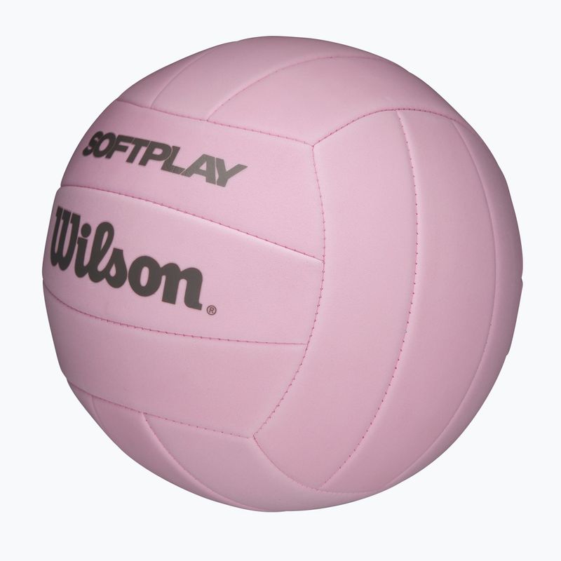Volleyball Wilson Soft Play pink Größe 5 3