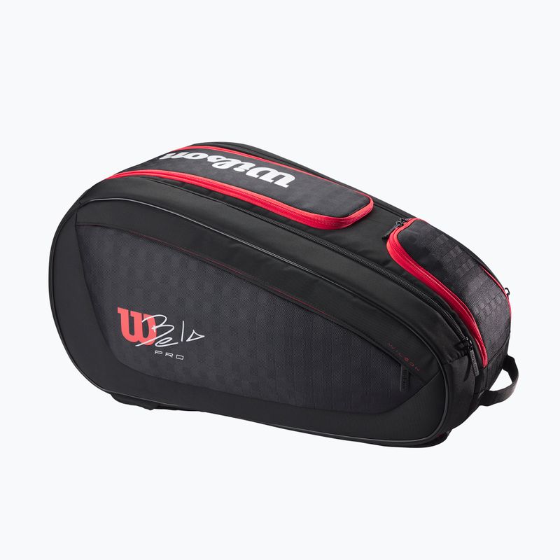 Wilson Bela V3 Paddeltasche schwarz/rot 2