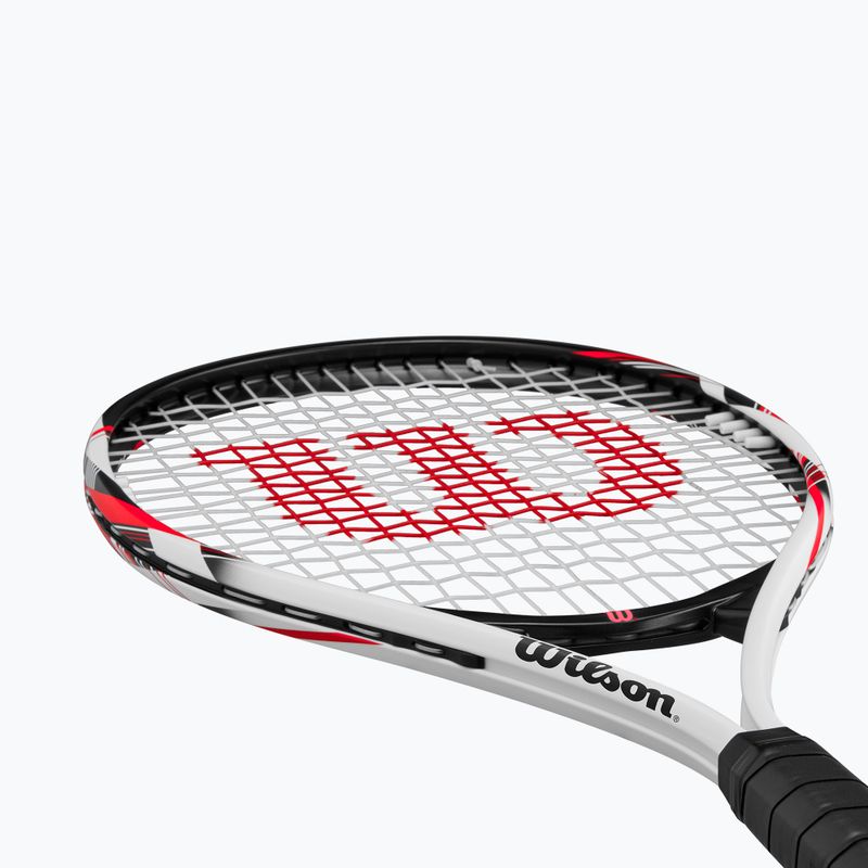 Tennisschläger Wilson Fusion XL white/black 5