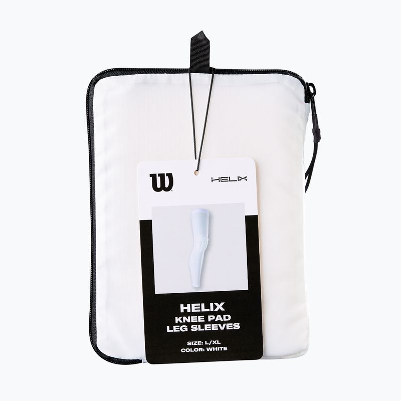 Volleyball-Knieschoner Wilson Helix Knee Pad Leg Sleeve white 6