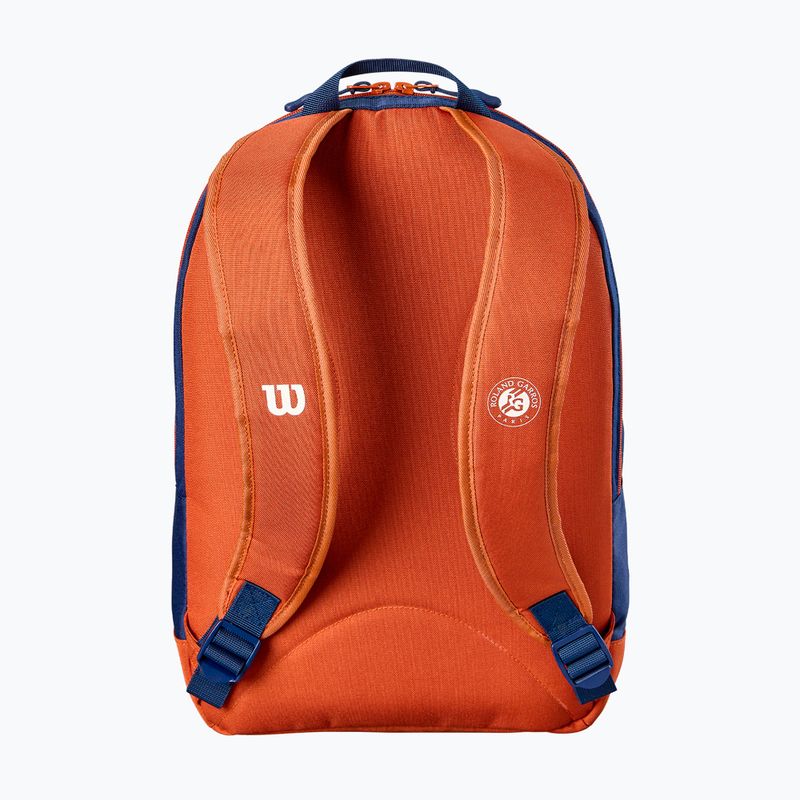 Wilson Roland Garros Team 2026 Jr 19 l clay/navy Kindertenisrucksack 2
