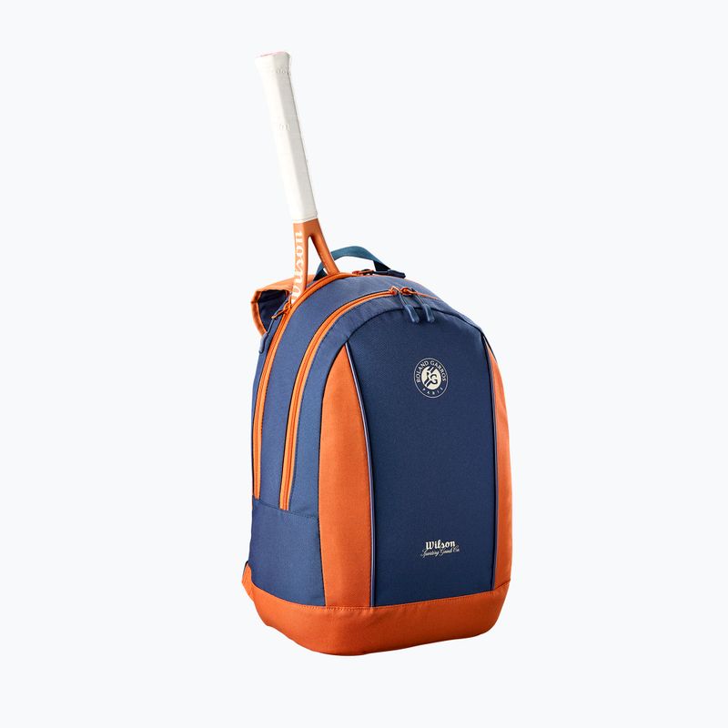 Wilson Roland Garros Team 2026 Jr 19 l clay/navy Kindertenisrucksack 3