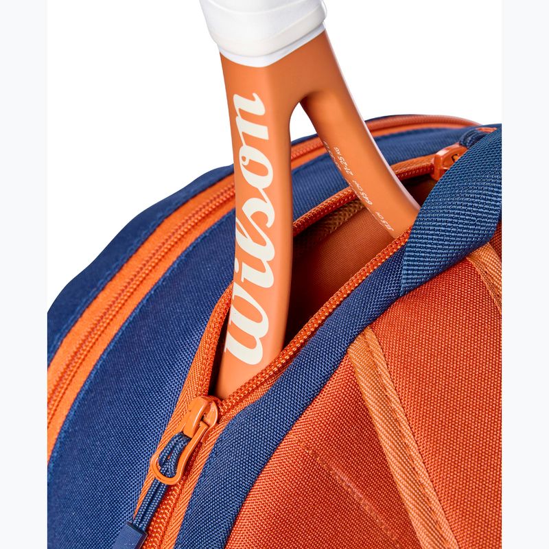 Wilson Roland Garros Team 2026 Jr 19 l clay/navy Kindertenisrucksack 4