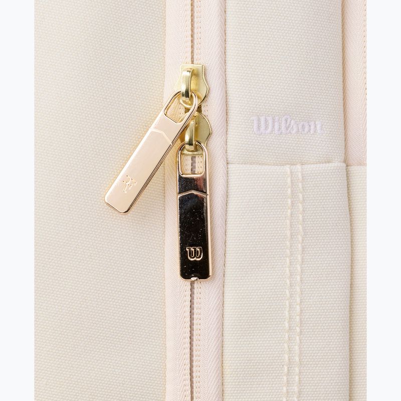 Wilson Roger Federer Lawn Tennis cream Tennisschlägerrucksack 10