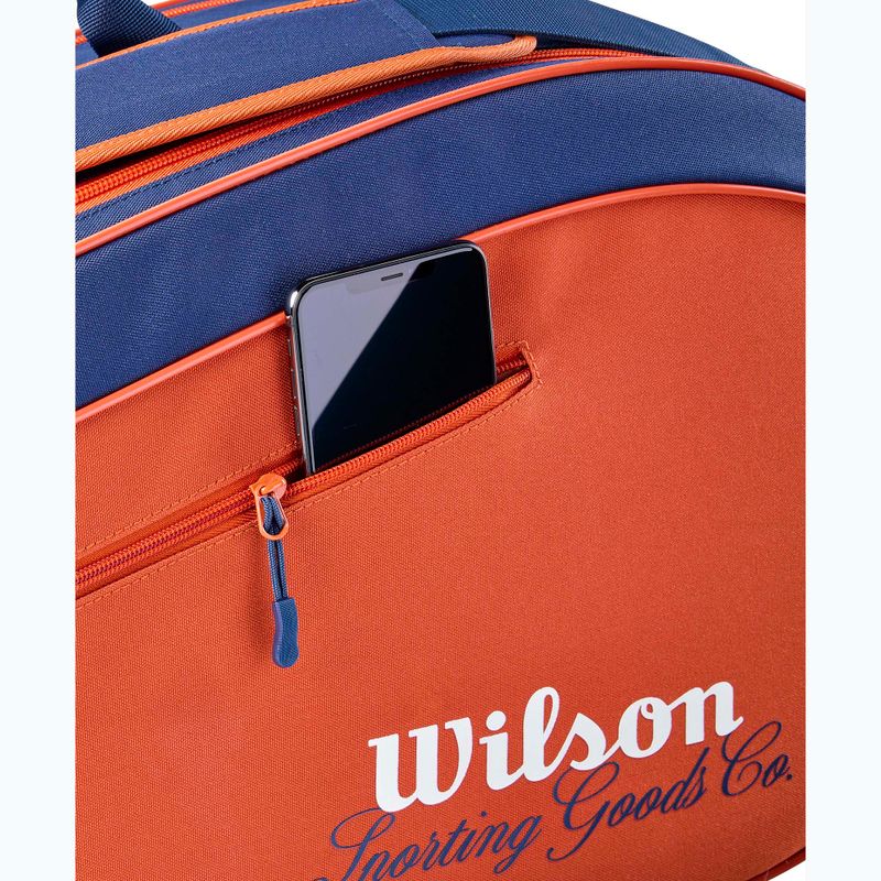 Wilson Roland Garros Team Tennistasche 6Pk 2026 clay/navy 7