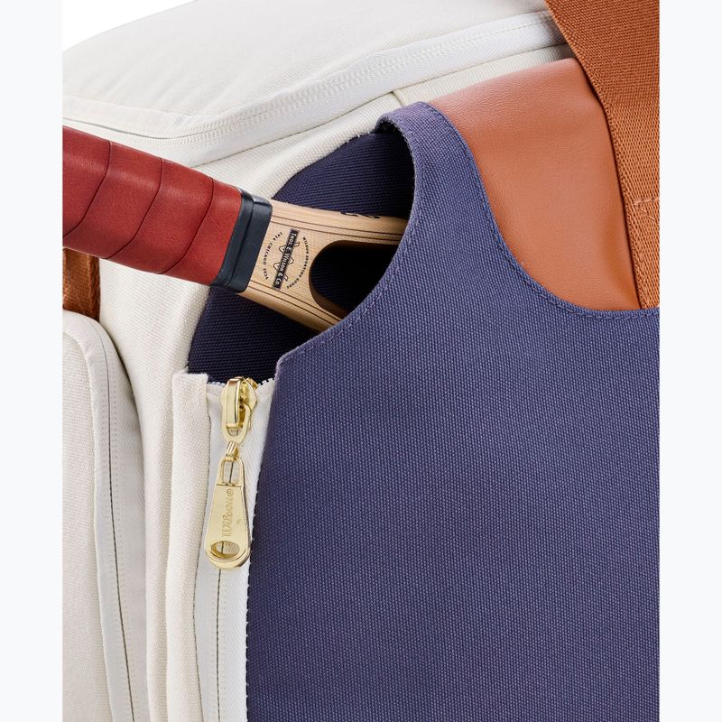 Wilson Heritage Small Duffel cream/clay/navy Tennistasche 6